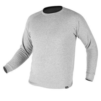 Mikina COMFORT, sivý melír, veľkosť L