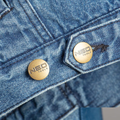 Zateplená džínsová bunda DENIM, veľkosť S