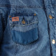 Zateplená džínsová bunda DENIM, veľkosť XL
