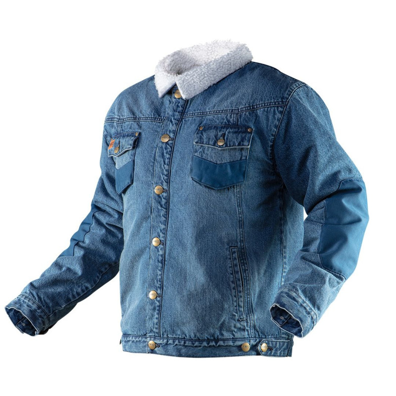 Zateplená džínsová bunda DENIM, veľkosť XL Zateplená džínsová bunda DENIM, veľkosť XL