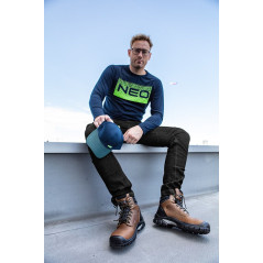 Pracovné nohavice s 5 vreckami DENIM čierne, veľkosť M