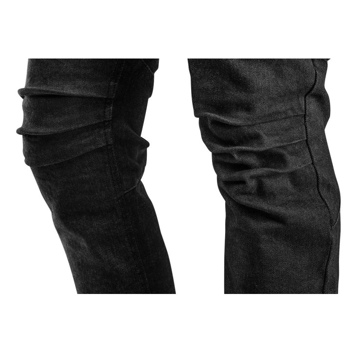 Pracovné nohavice s 5 vreckami DENIM čierne, veľkosť M