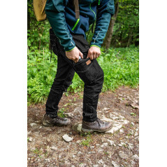 Pracovné nohavice s 5 vreckami DENIM čierne, veľkosť XXL