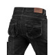 Pracovné nohavice s 5 vreckami DENIM čierne, veľkosť XXL