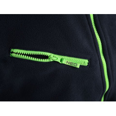 Prémiová pracovná mikina fleece, výstuhy z Cordury, veľkosť S