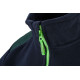 Prémiová pracovná mikina fleece, výstuhy z Cordury, veľkosť XXL