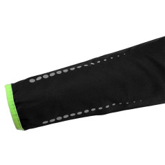 Prémiová pracovná mikina fleece, výstuhy z Cordury, čierna, veľkosť L