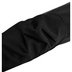 Prémiová pracovná mikina fleece, výstuhy z Cordury, čierna, veľkosť L