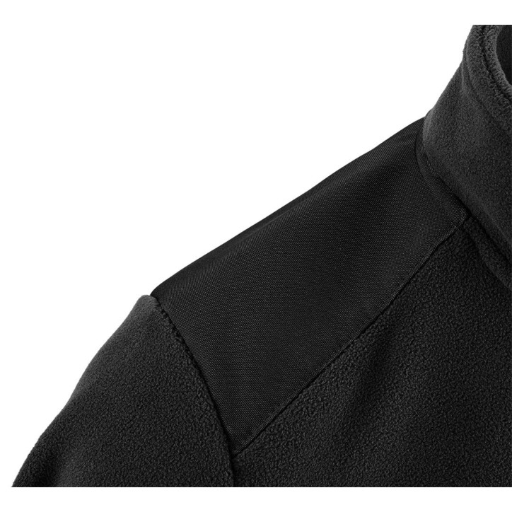 Prémiová pracovná mikina fleece, výstuhy z Cordury, čierna, veľkosť L