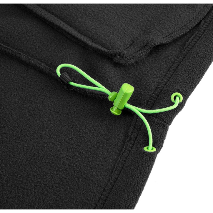 Prémiová pracovná mikina fleece, výstuhy z Cordury, čierna, veľkosť XXL