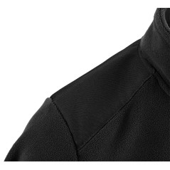Prémiová pracovná mikina fleece, výstuhy z Cordury, čierna, veľkosť XXL