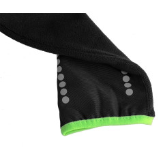 Prémiová pracovná mikina fleece, výstuhy z Cordury, čierna, veľkosť XXL