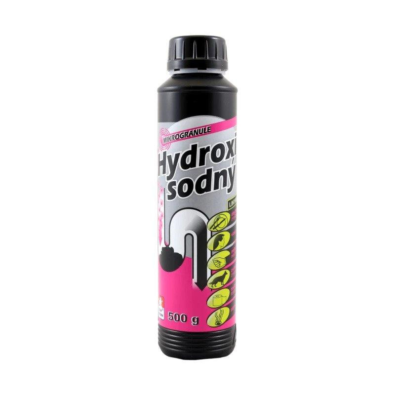 Hydroxid sodný mikrogranule 500 g Hydroxid sodný mikrogranule 500 g