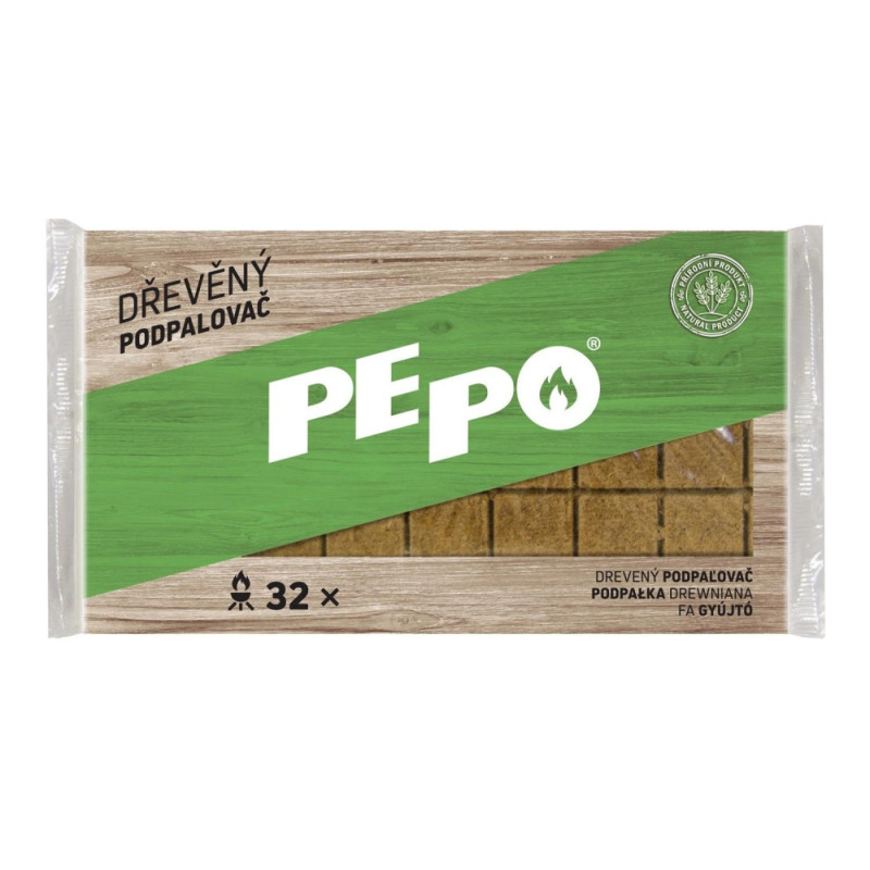 Drevený podpaľovač 32 ks podpalkov Drevený podpaľovač 32 ks podpalkov