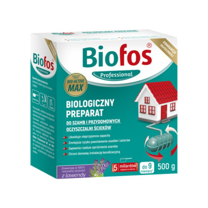 Biologický prípravok baktérie do žumpy, septiku 500 g