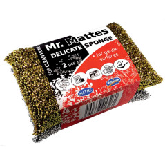 Mr. Mattes abrazívne hubky na citlivé povrchy, 2 ks