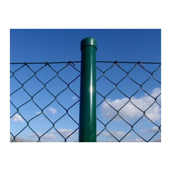Stĺpik poplastovaný (BPL) ZN+PVC 48x1,5x2300, zelený