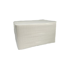 Papierové servítky 1-vrstvové 33x32 cm biele Gastro, 500 ks