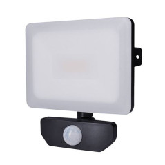 LED reflektor so senzorom Quick 20 W, IP44, čierny