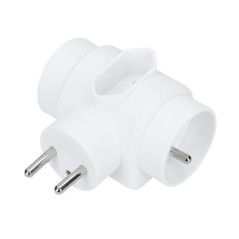 Rozbočka 2,5 A + 2x 10 A, biela