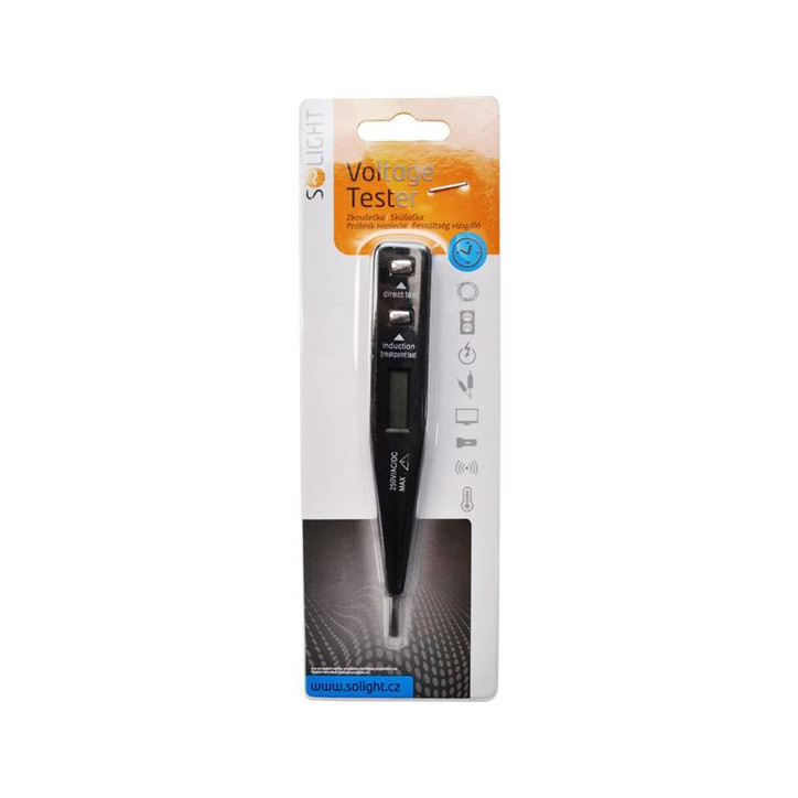 Skúšačka AC 12 - 230 V, LCD displej