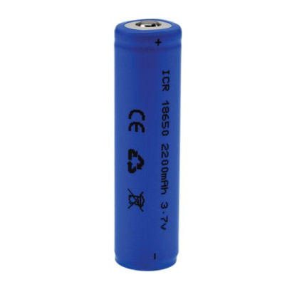 Li-Ion akumulátor typ 18650, 3,7 V / 2200 mAh