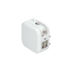 Nabíjací adaptér 2x USB, auto DC 12 V/zásuvka AC 230 V