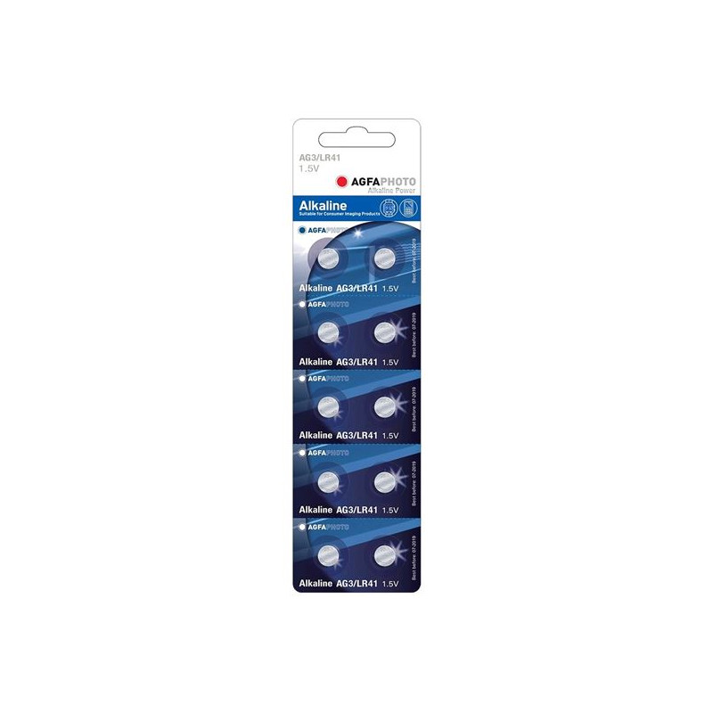 Gombíková alkalická batéria LR41/LR736/AG3/384-392, 1 ks