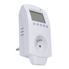 Termostatická zásuvka s časovačom 230 V / 16 A