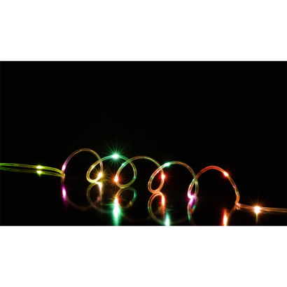 LED svetelná reťaz USB, 3 m, farebná