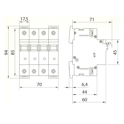 Istič 6 A/1 P B 10 kA PR61 B6