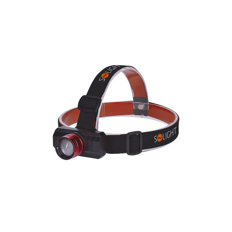 LED čelové nabíjacie svietidlo, 3 W, 150 lm, zoom