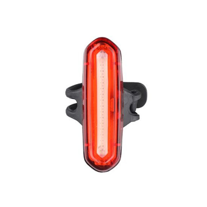 LED nabíjacie zadné svetlo na bicykel, 3 W COB