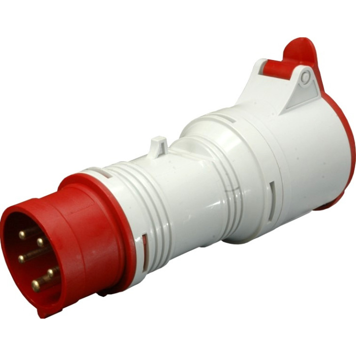 Priemyselná vidlica A 3253/43 adaptér 4/5-pólov 32 A / 400 V / IP44 Priemyselná vidlica A 3253/43 adaptér 4/5-pólov 32 A / 400 V / IP44