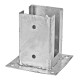Kotviaca pätka so štvorcovou podstavou 91x91x150 mm