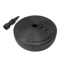 Plastový stojan na slnečníky okrúhly 40 cm, antracitový