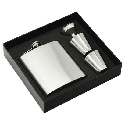 Ploskačka 235 ml so štamperlíkmi 2x30 ml, darčekové balenie