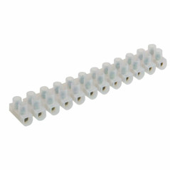 Svorkovnica instalačná, prierez 4 mm2, biela