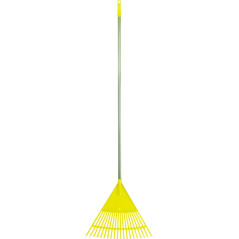 Vejárové hrable na lístie s násadou 120 cm