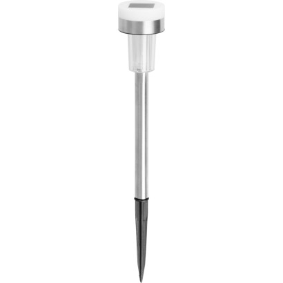 Solárna lampa 37,3 cm Garden strieborná, 2x LED