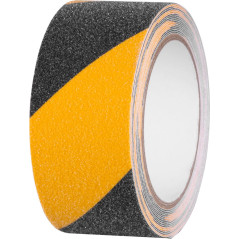 Lepiaca páska protišmyková 50 mm x 5 m, extra odolná, čierna/žltá