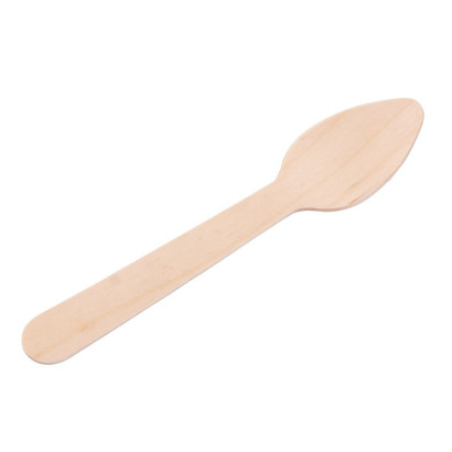 Drevená malá lyžička 11 cm Woodline ECO, 10 ks