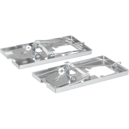 Plechová pasca na myši Ironkiller MH5079S, 120x65x0,5 mm, 2 ks