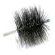 Drôtená kefa na čistenie komína ComRourHR 40x120 mm