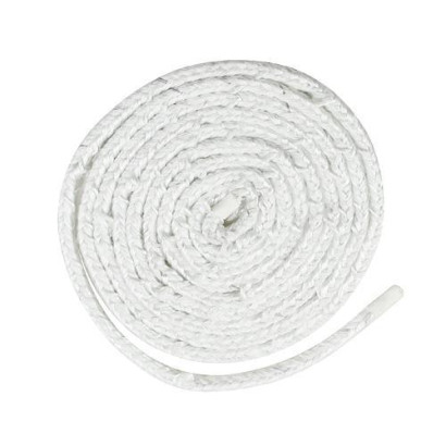 Tesniaca šnúra 8 mm x 2 m na sklo, dvierka na krby, biela