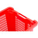 Prepravka 56x35x31 cm perforovaná, 40 litrov, červená ICS M402000