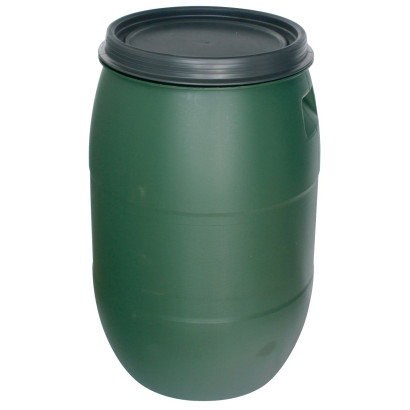 Sud na dažďovú vodu HDPE 120 litrov, 395 mm, zelený