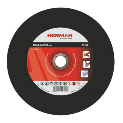 Rezný kotúč na oceľ 230x2,5 mm AS-30 Classic