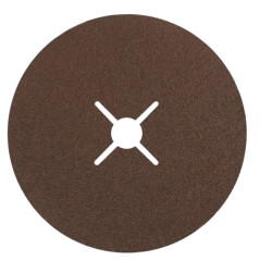 Fíbrový brúsny kotúč na oceľ 125 mm/P80 FS-10 corundum