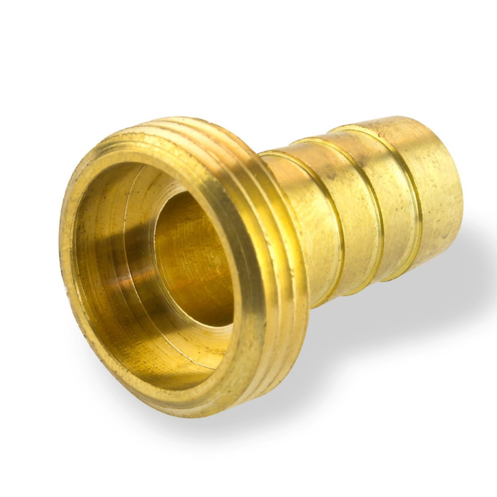 Hadicová prípojka mosadzná 20 mm x 1" vonkajší závit Hadicová prípojka mosadzná 20 mm x 1" vonkajší závit